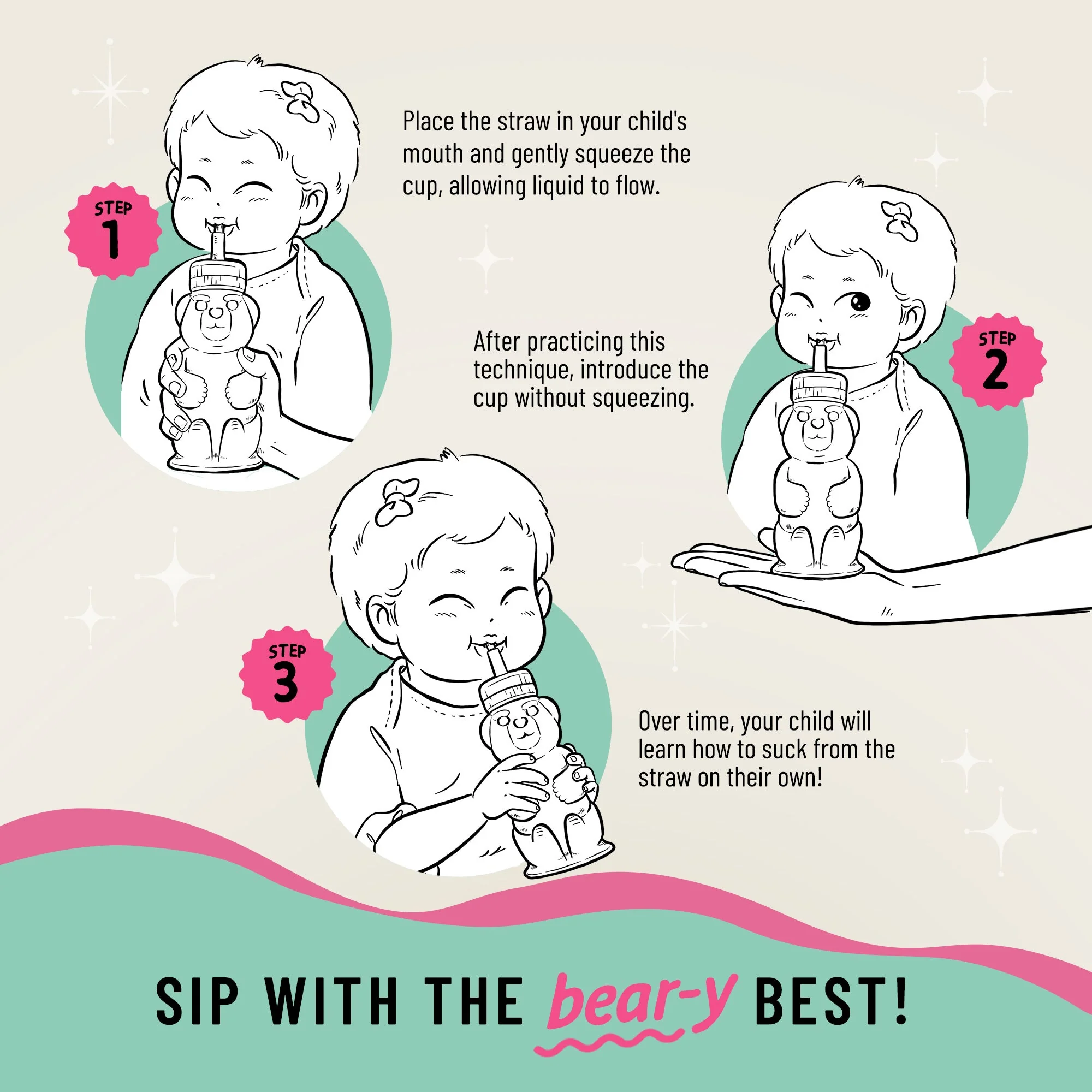 Honey Bear Straw Cup - Image 7