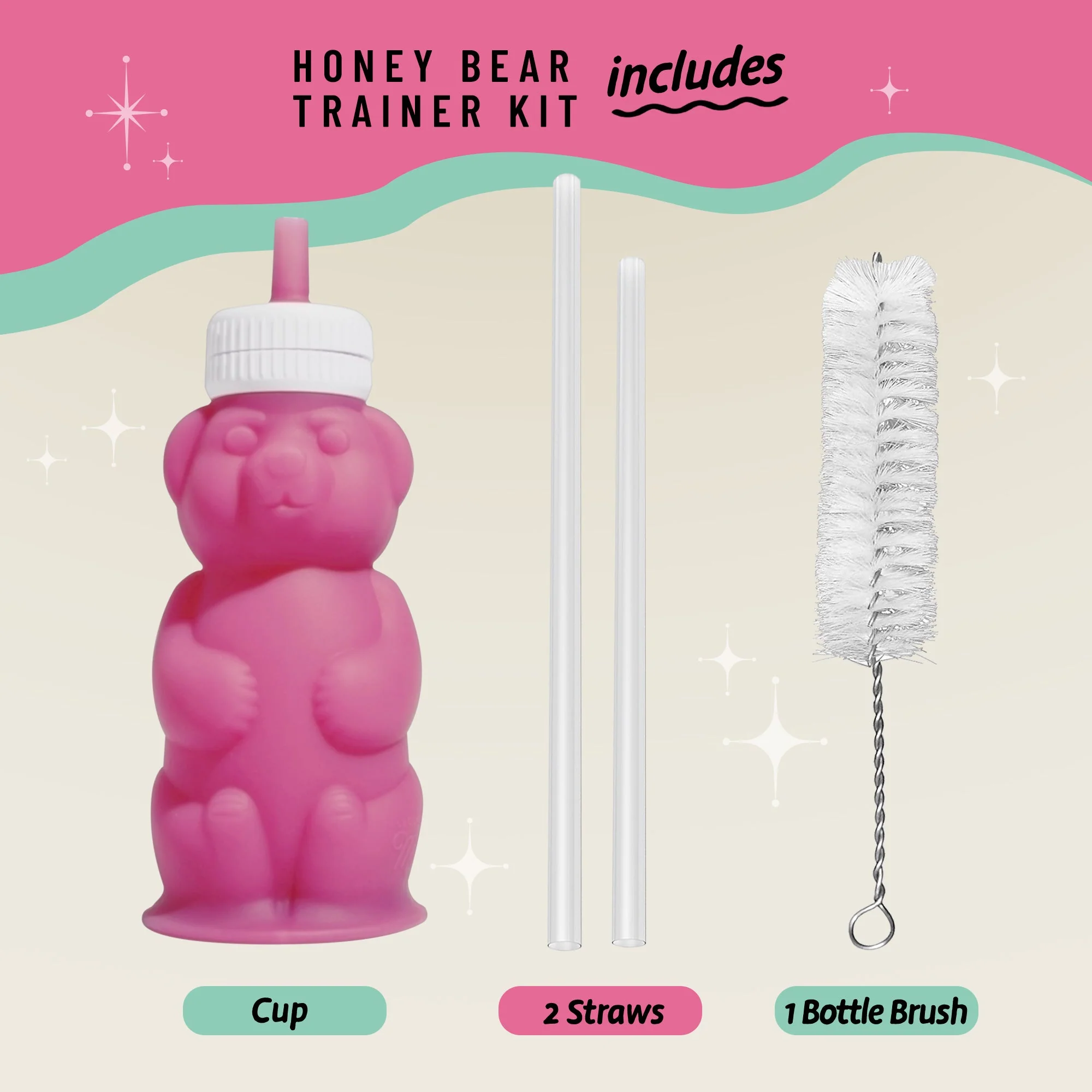 Honey Bear Straw Cup - Image 8