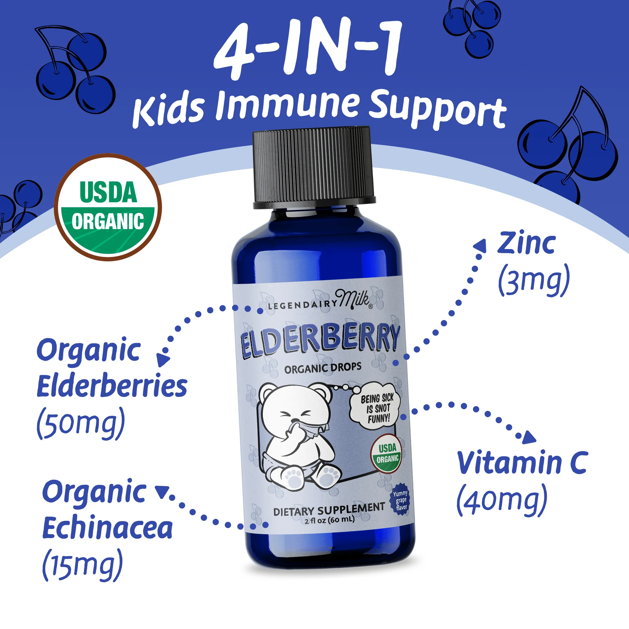 Organic Baby and Toddler Elderberry Drops - Image 4