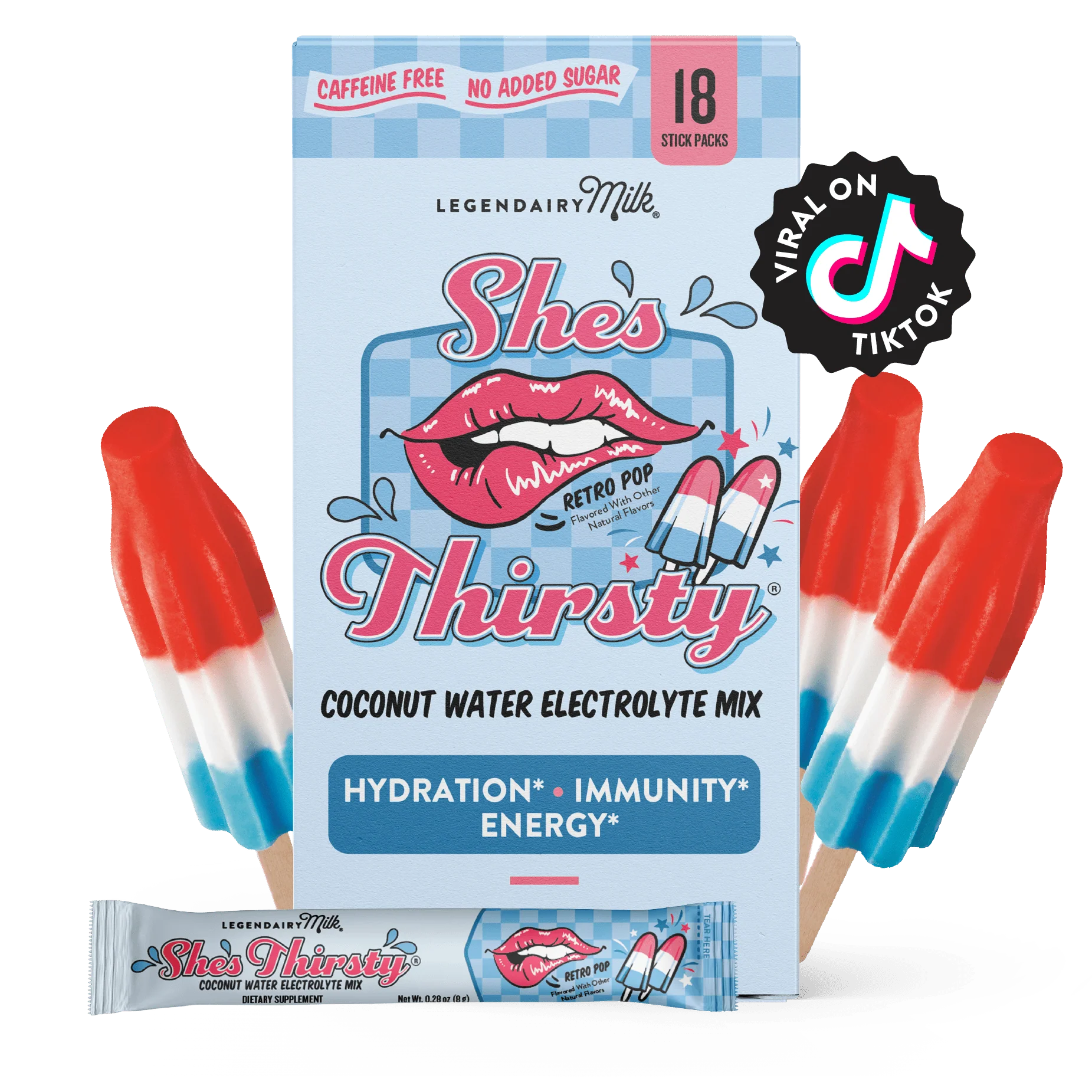 She’s Thirsty® Coconut Water Electrolyte Mix - Image 7